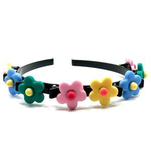 Flower Girls Fashion Sweet Princess Hairstyle Headband hair hoop with Clips